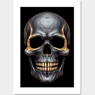 Ghastly Glamour Skull Posters and Art